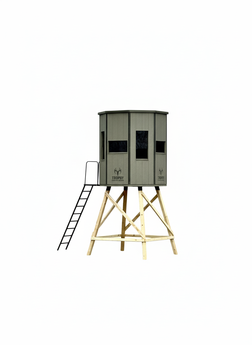 Trophy Hunting Blinds 7' Pro Series Octagon Hunting Blind