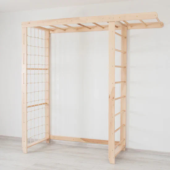 Indoor Monkey Bars by Wood and Hearts