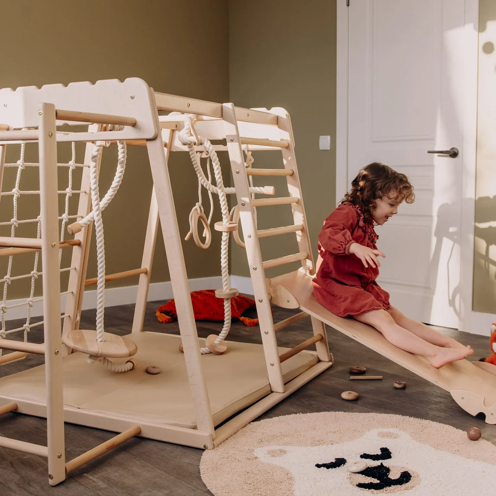 Indoor Jungle Gym by Wood and Hearts
