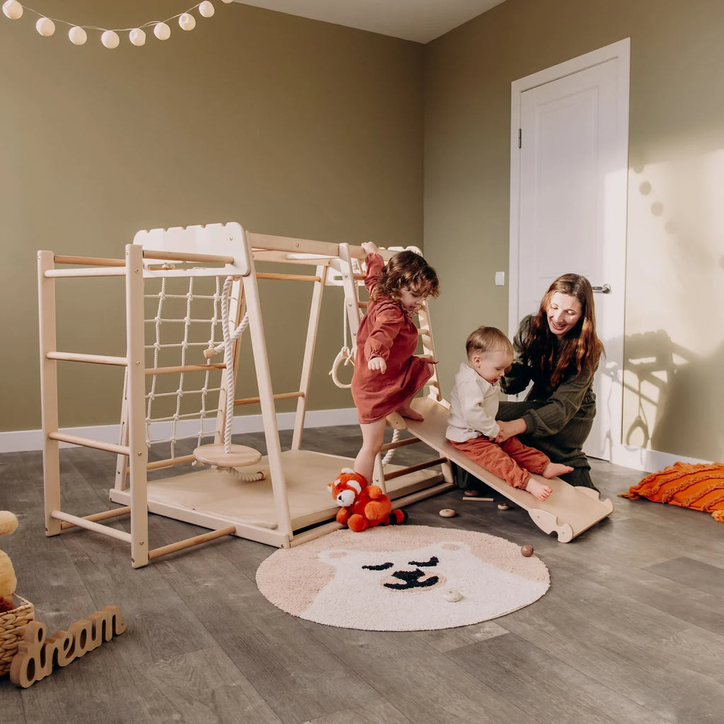Indoor Jungle Gym by Wood and Hearts