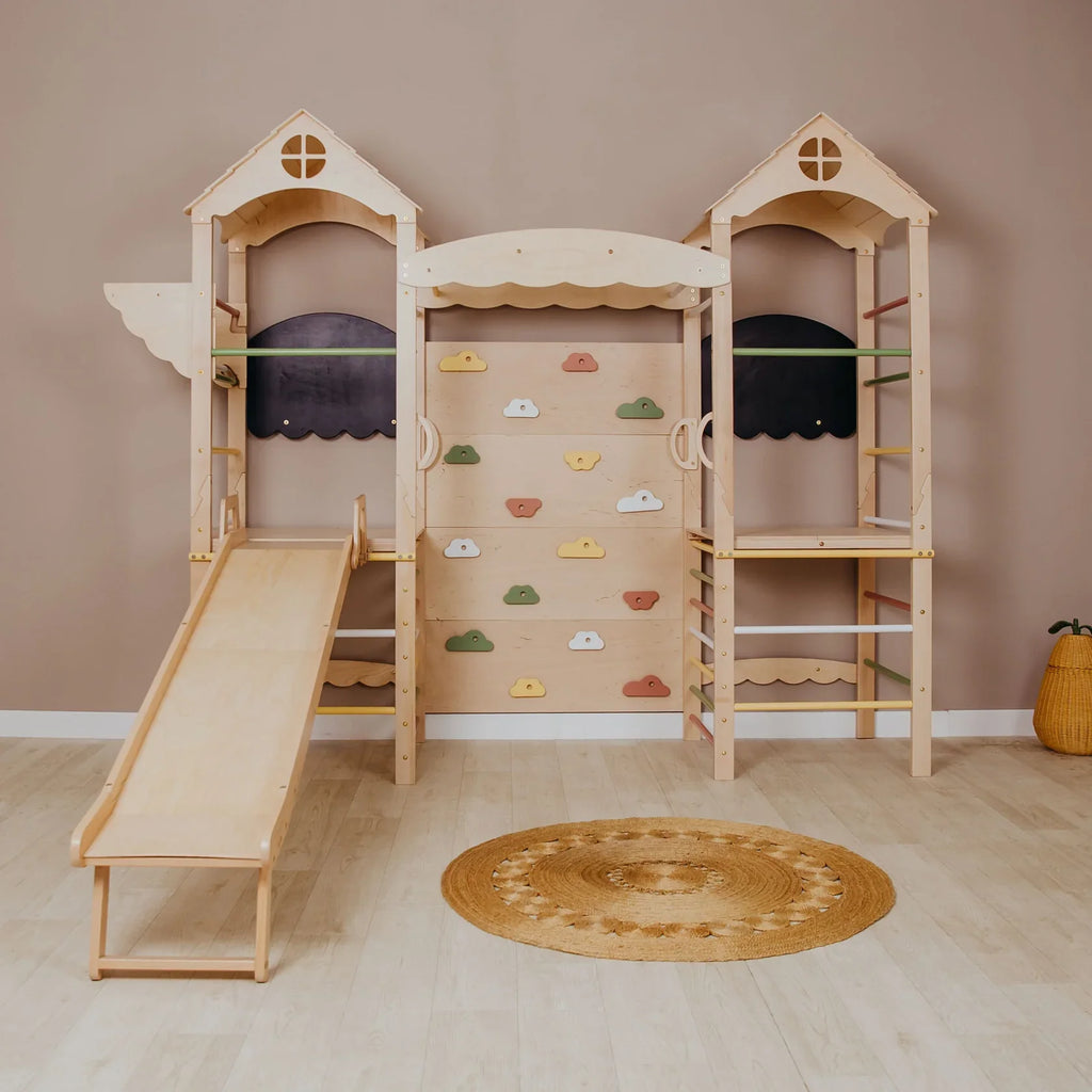 Large Indoor Playground by Wood and Hearts