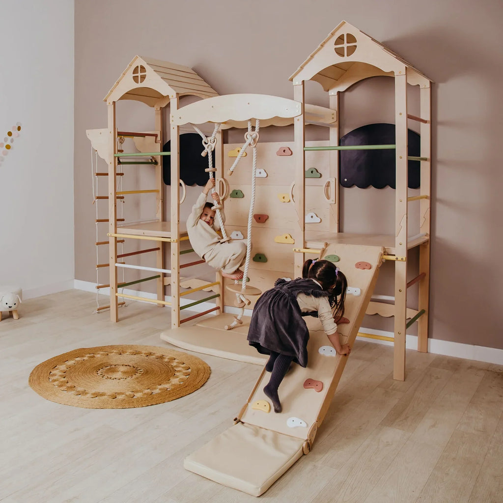 Large Indoor Playground by Wood and Hearts