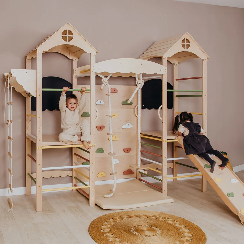 Large Indoor Playground by Wood and Hearts