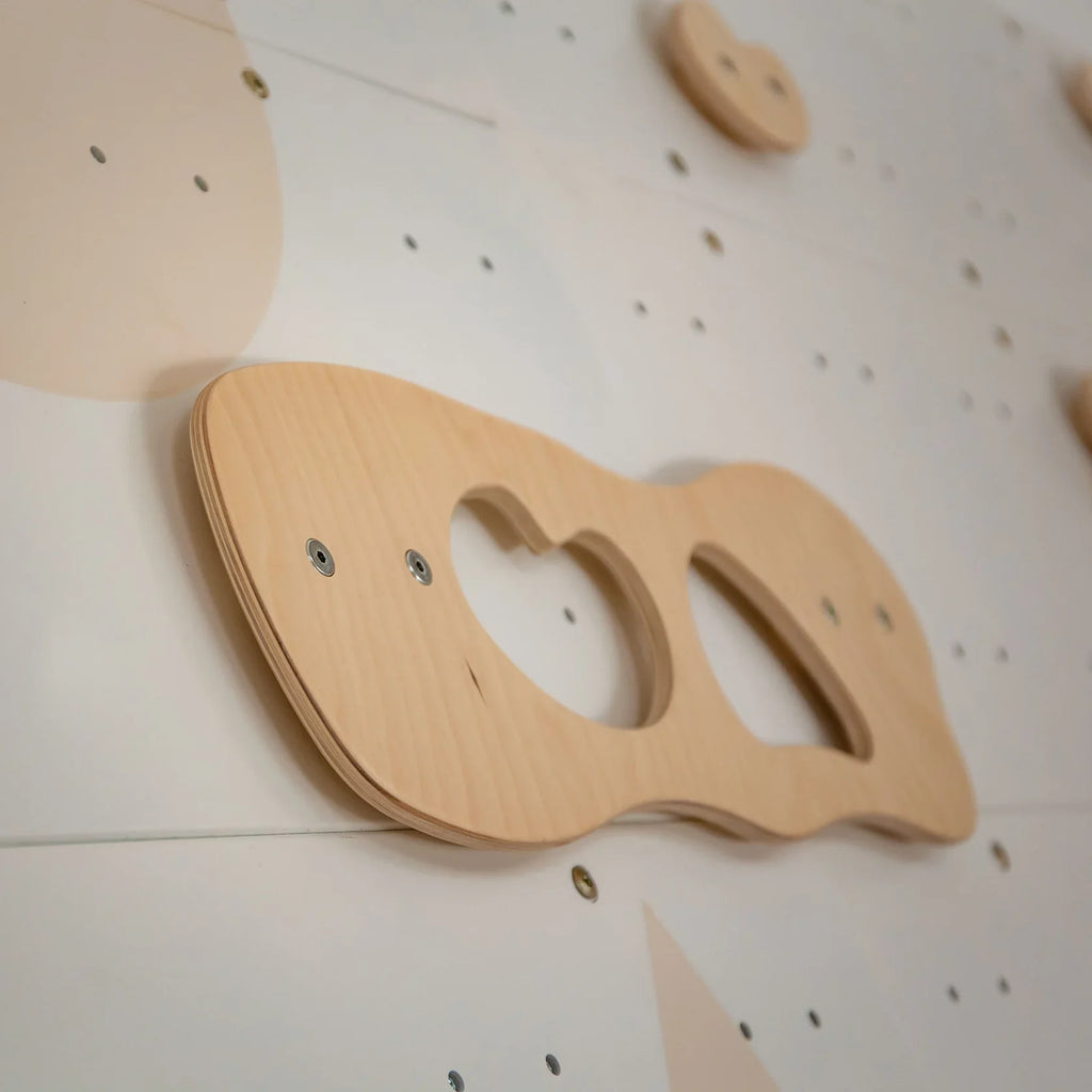 Indoor Climbing Wall by Wood and Hearts
