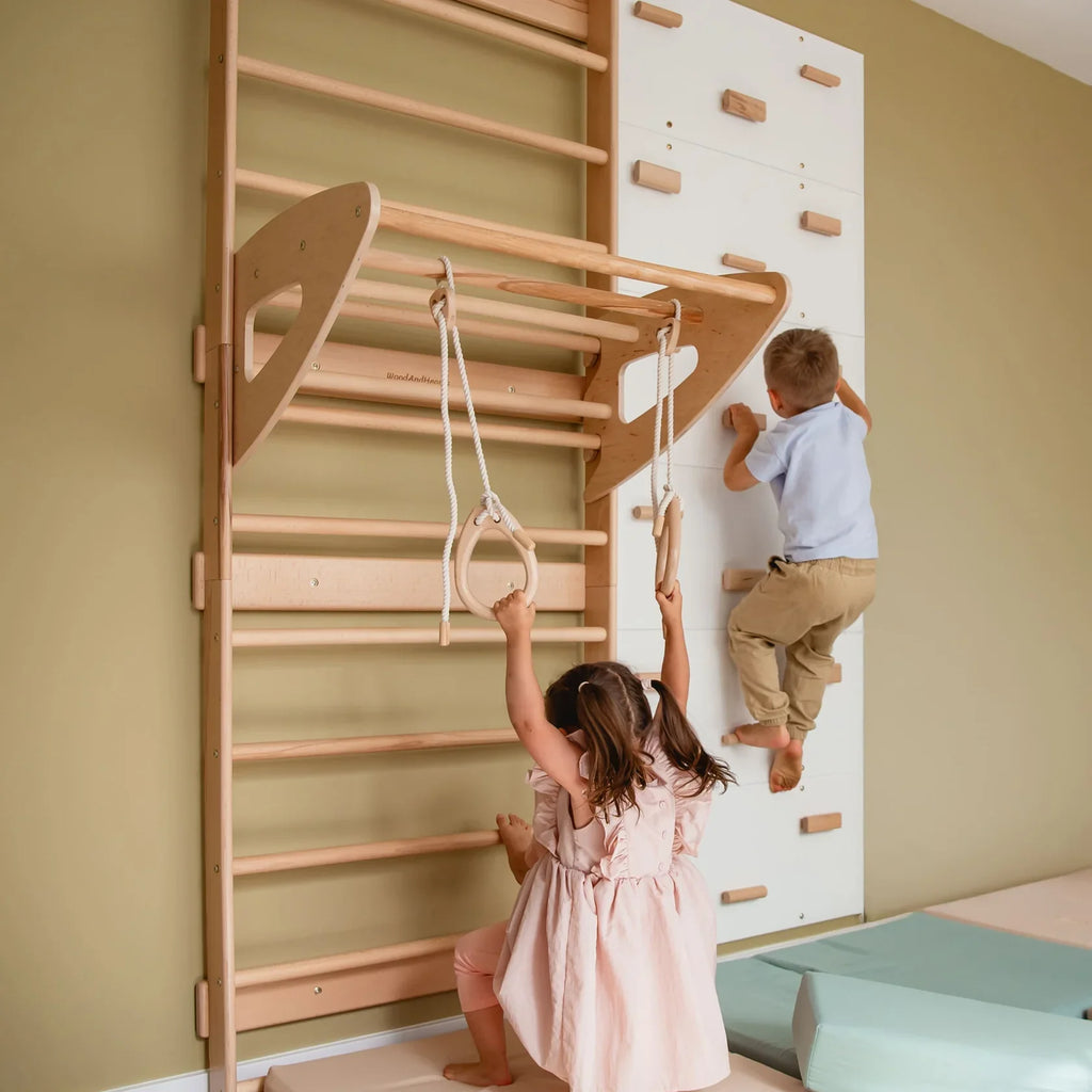 Swedish Climbing Wall by Wood and Hearts