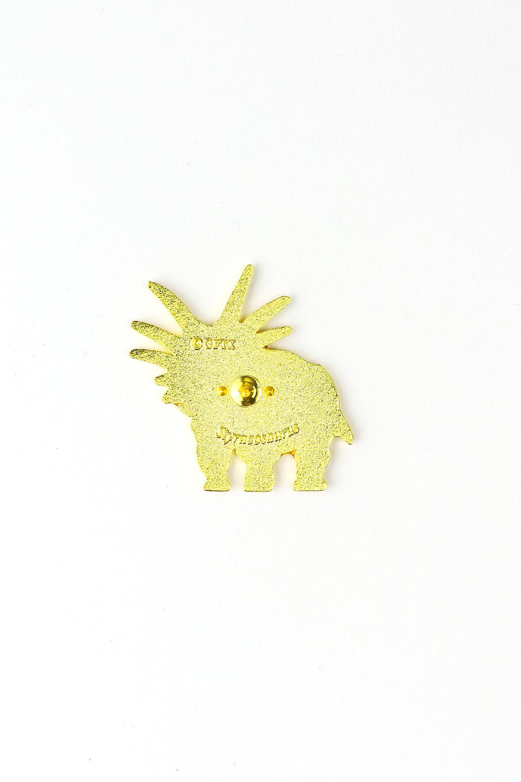 Styracosaurus Enamel Pin (Styracosaurus albertensis)