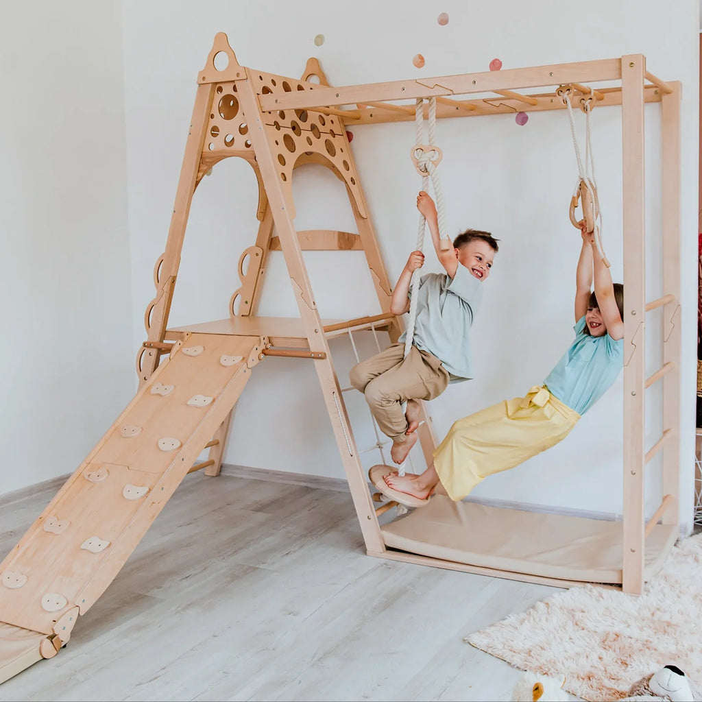Wooden Playground by Wood and Hearts