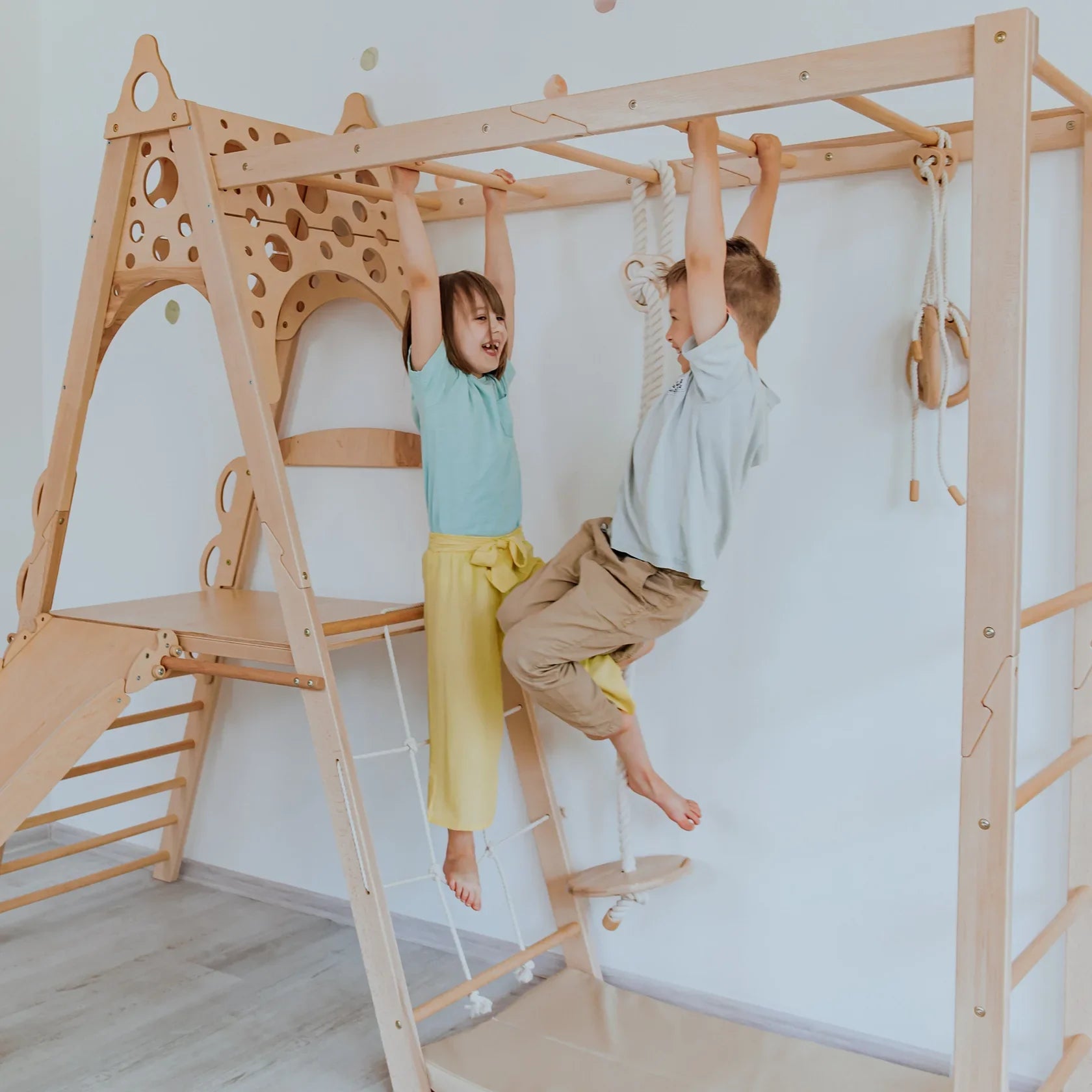 Wooden Playground by Wood and Hearts