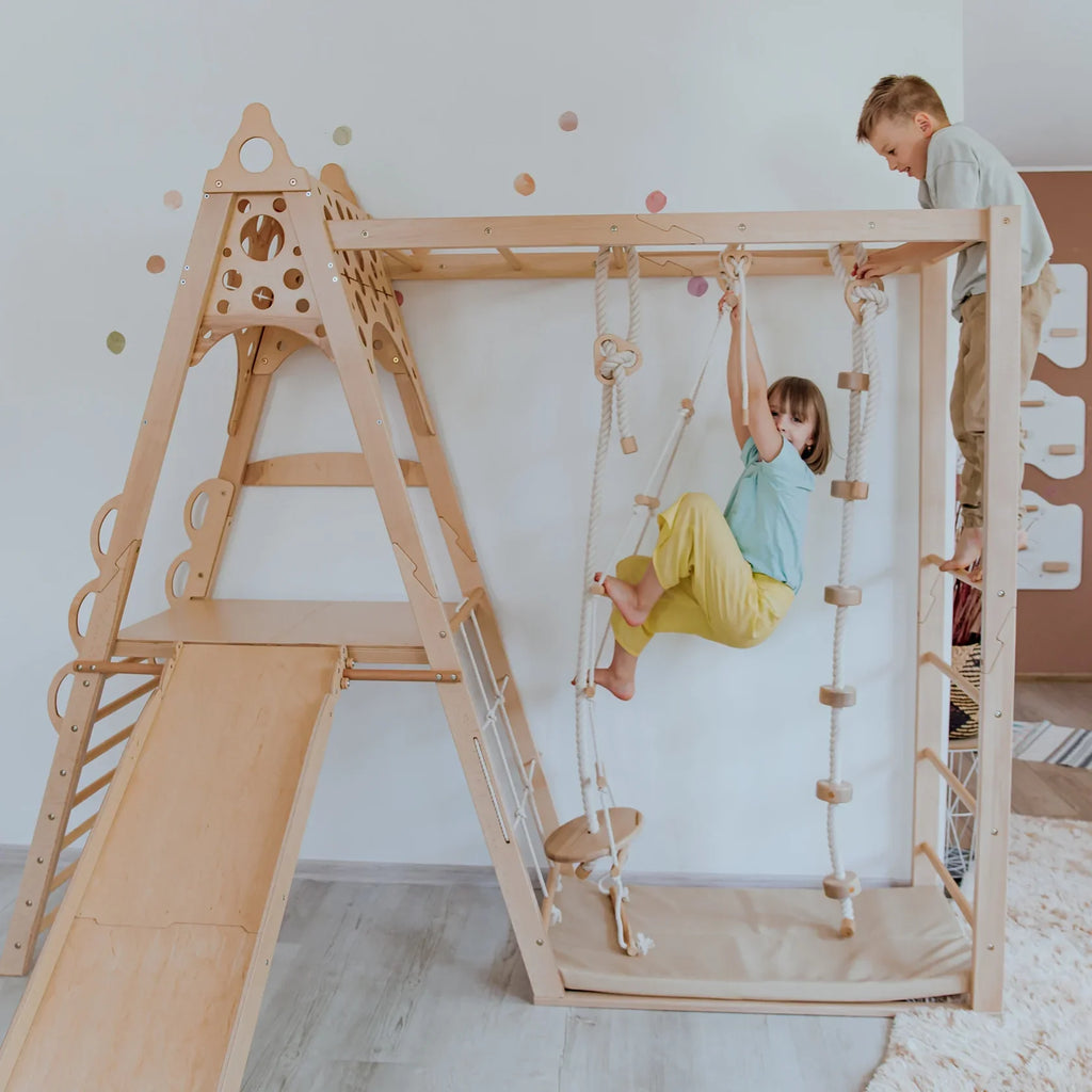 Wooden Playground by Wood and Hearts