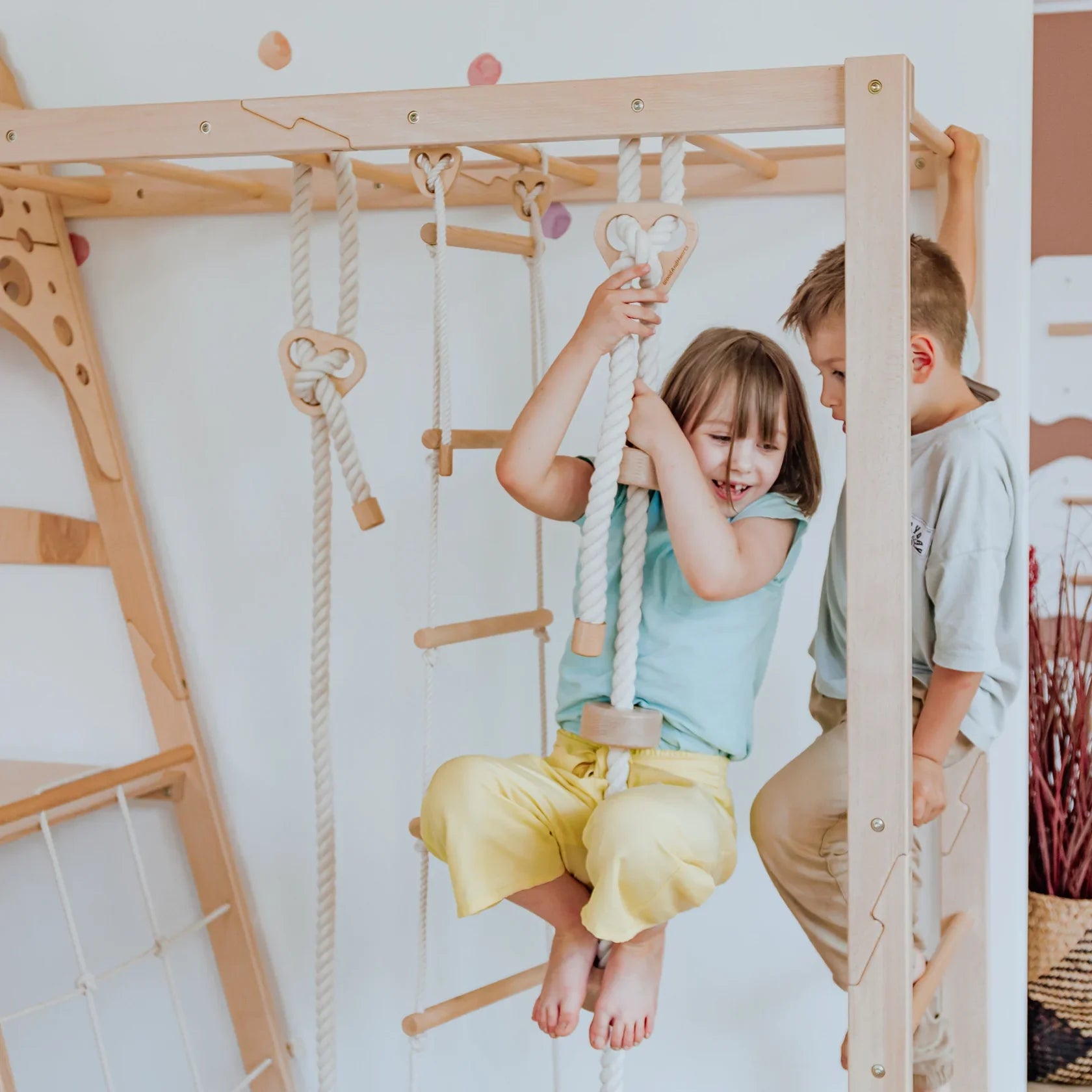 Wooden Playground by Wood and Hearts