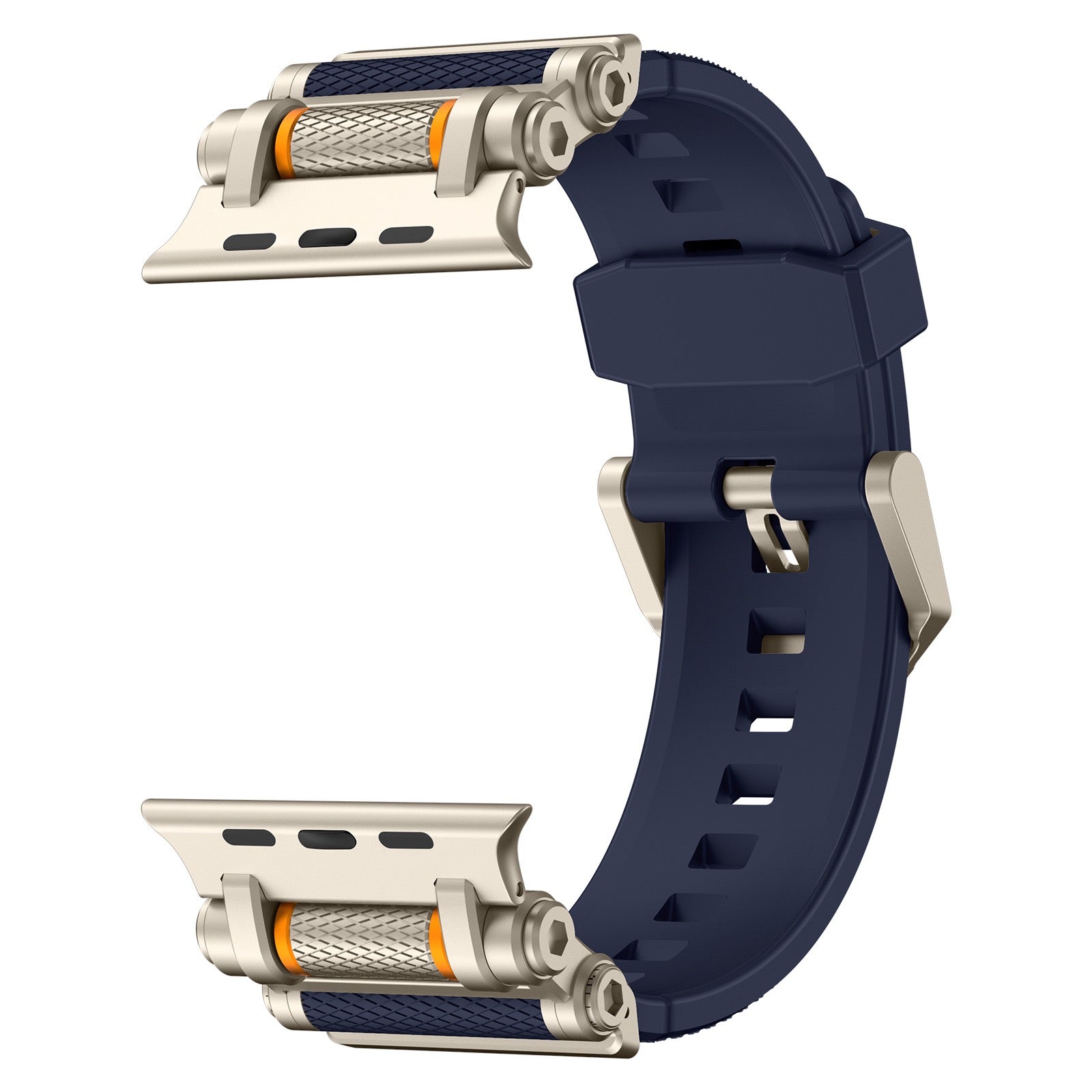 Tactical Destiny Gear Rotating Silicone Band For Apple Watch