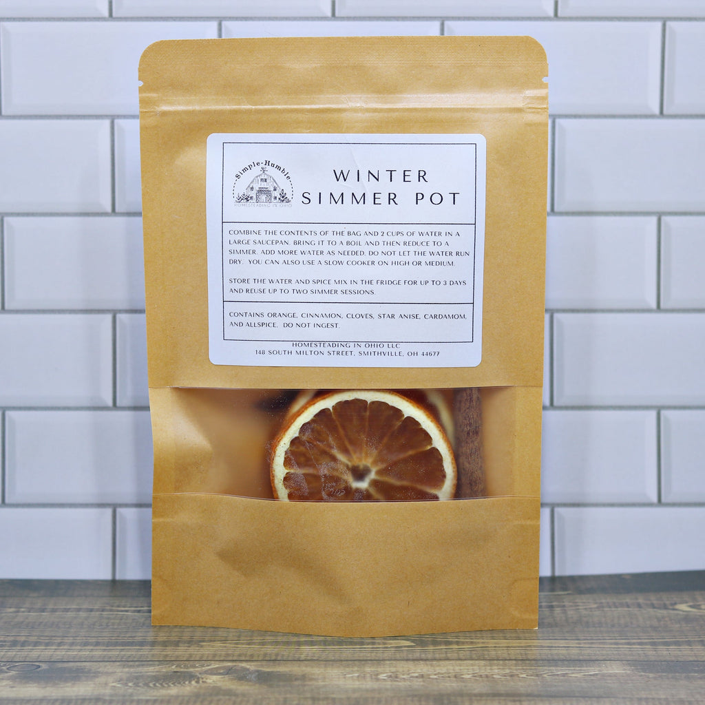 Winter Simmer Pot Kit – Cozy Aromatic Holiday Blend