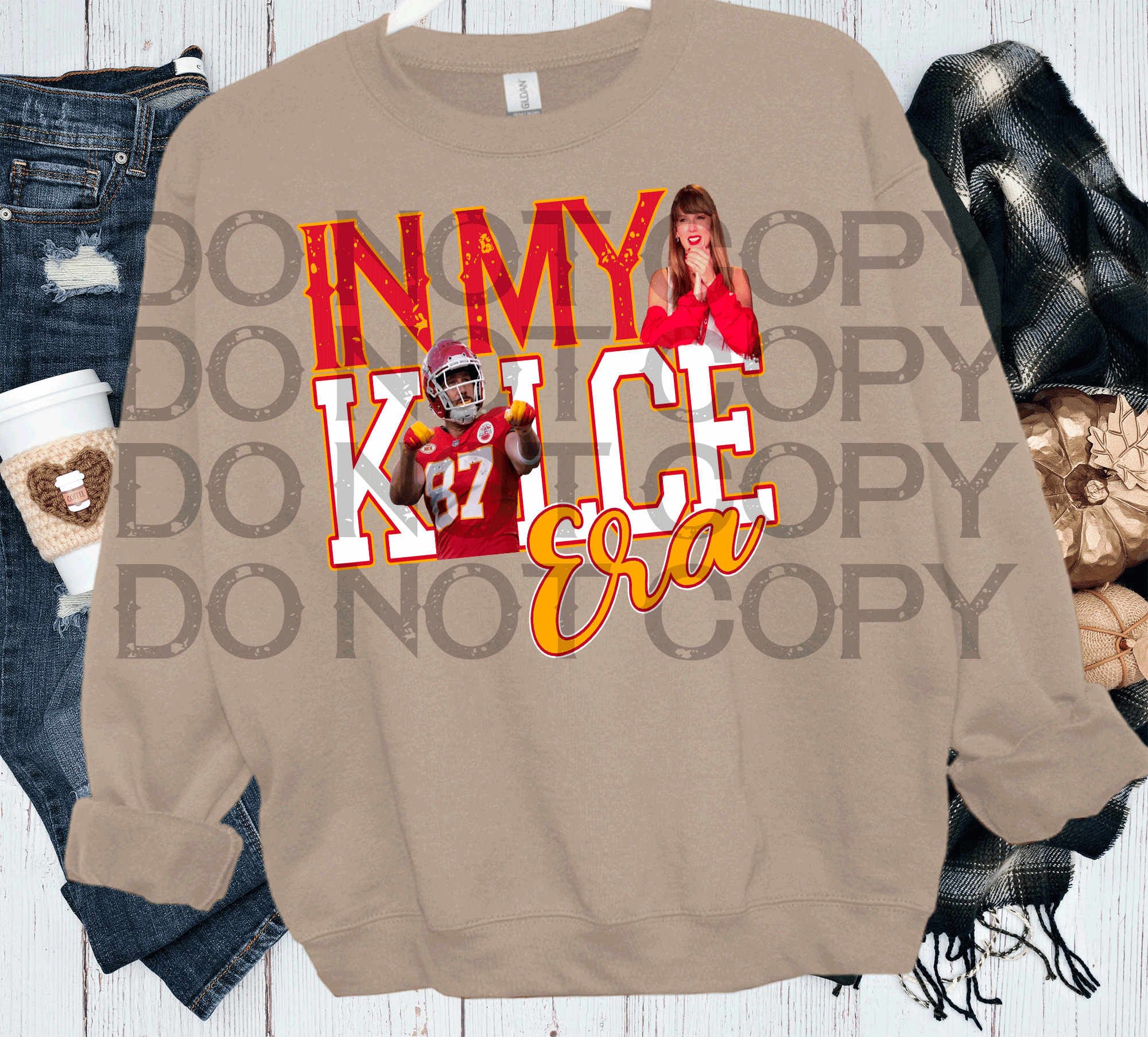 In my Kelce Era Travis Taylor Swift Chiefs Football Swifties