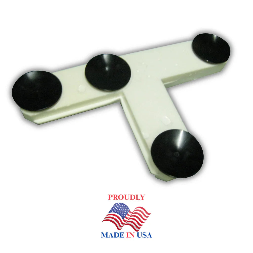 Soft Touch Single 15" Indoor Base Cover with Mounting Tee and Friction Pad