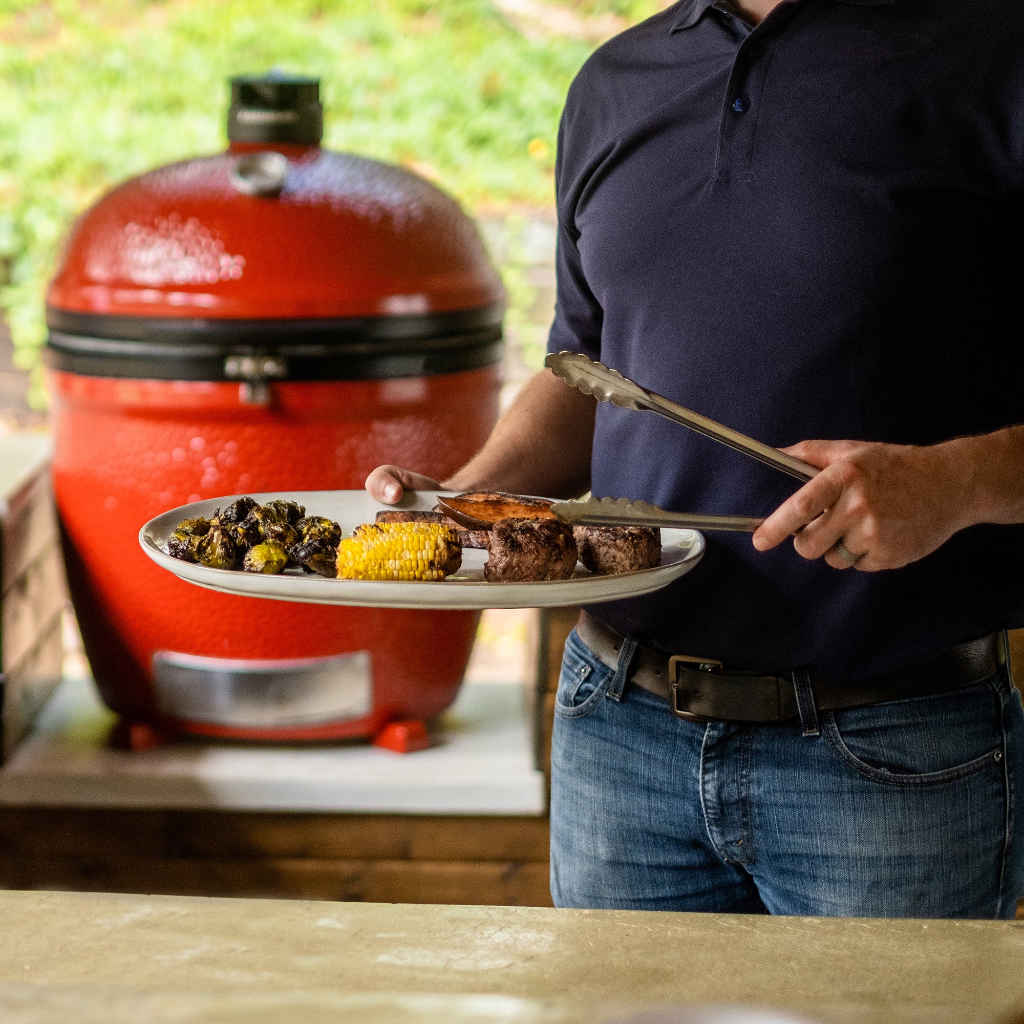Big Joe® Series III Charcoal Grill and Smoker