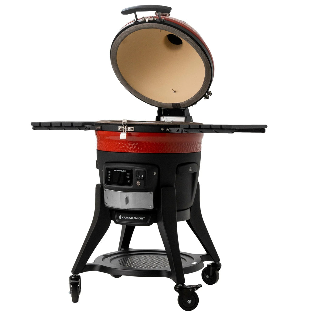 Konnected Joe™ Digital Charcoal Grill and Smoker - Outdoor Cooker