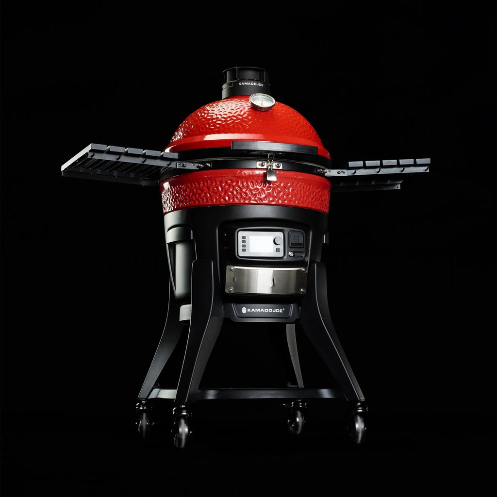 Konnected Joe™ Digital Charcoal Grill and Smoker - Outdoor Cooker