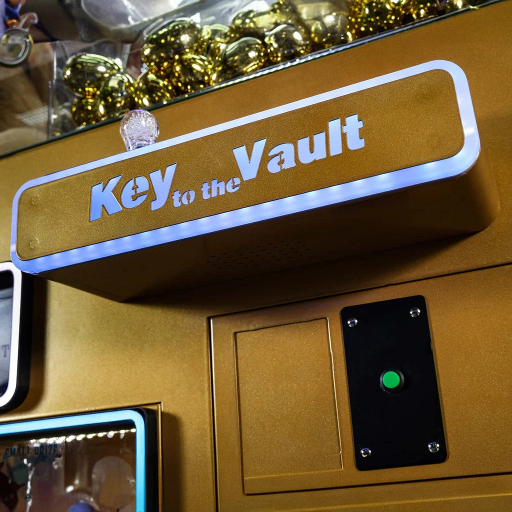 Pipeline Games Key to the Vault Deluxe Arcade Cabinet Claw Machine