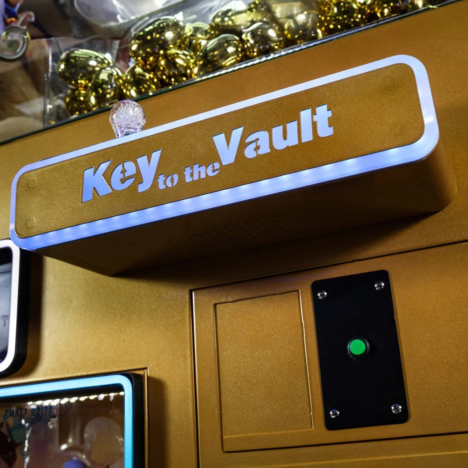 Pipeline Games Key to the Vault Deluxe Arcade Cabinet Claw Machine