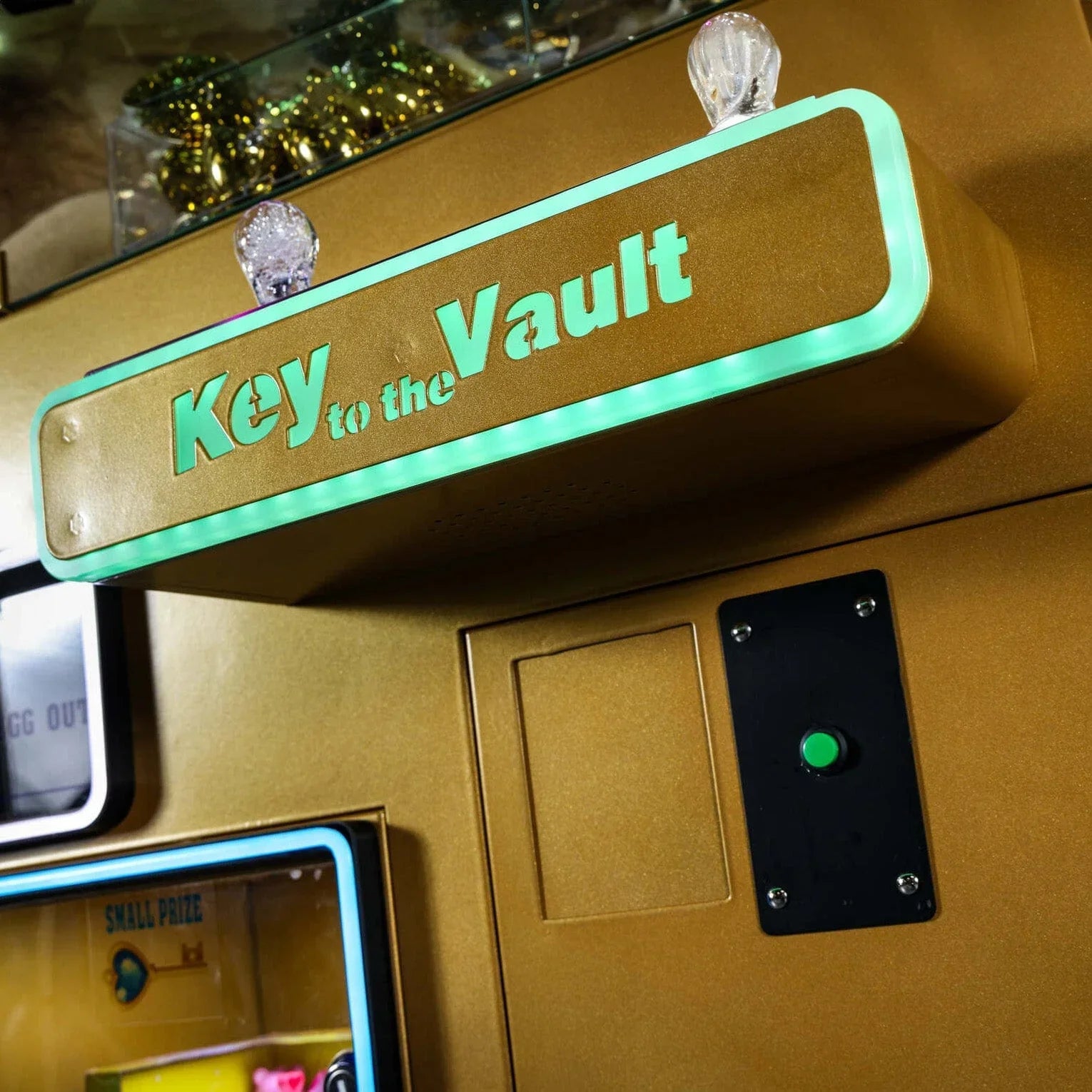 Pipeline Games Key to the Vault Deluxe Arcade Cabinet Claw Machine