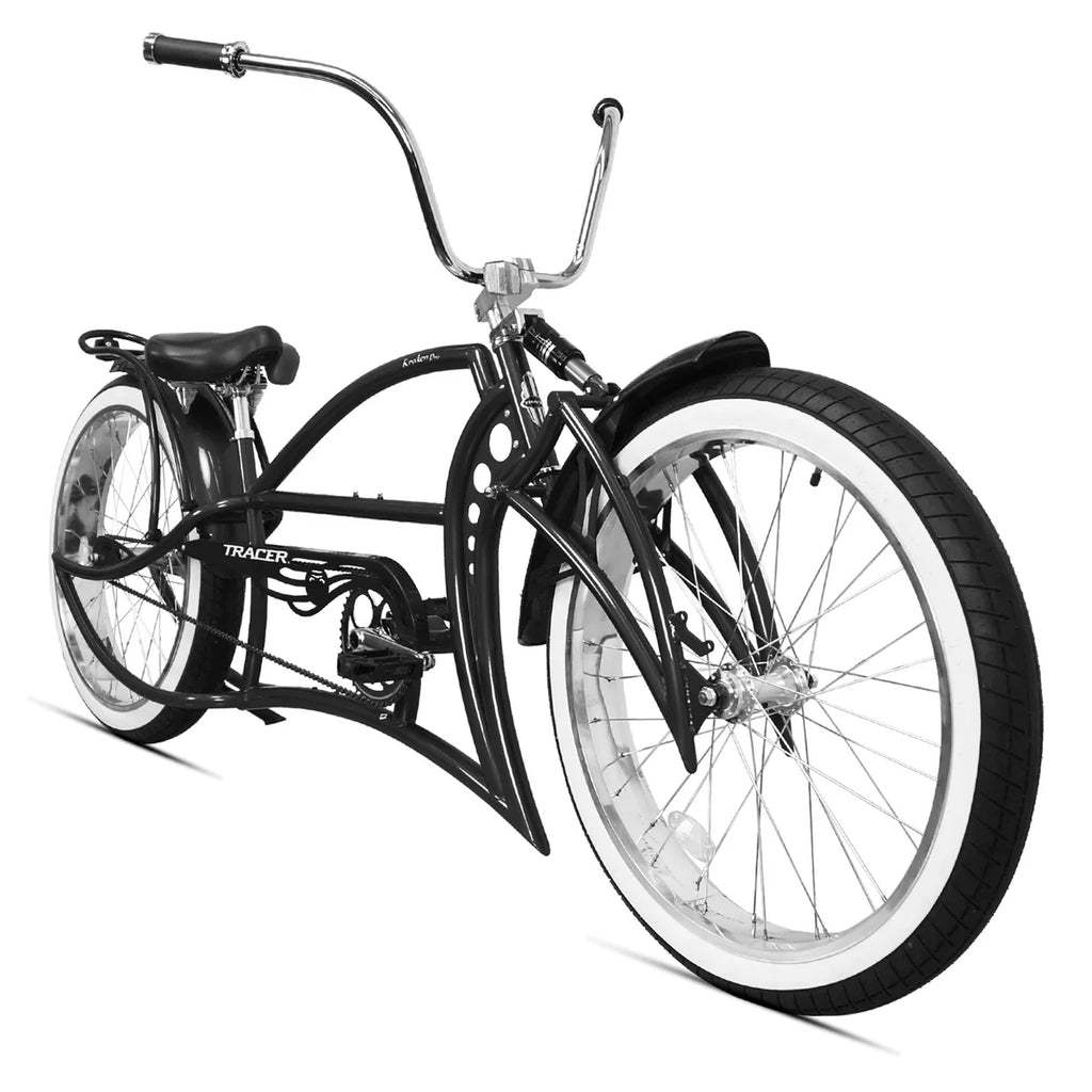 Tracer Kraken Pro 26" Stretch Chopper Bike Single Speed
