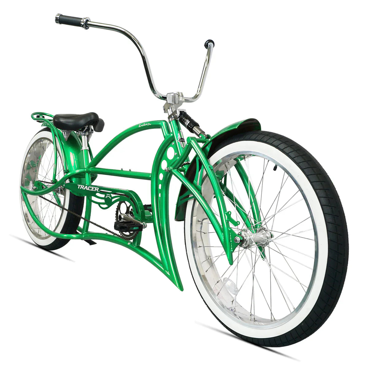 Tracer Kraken Pro 26" Stretch Chopper Bike Single Speed