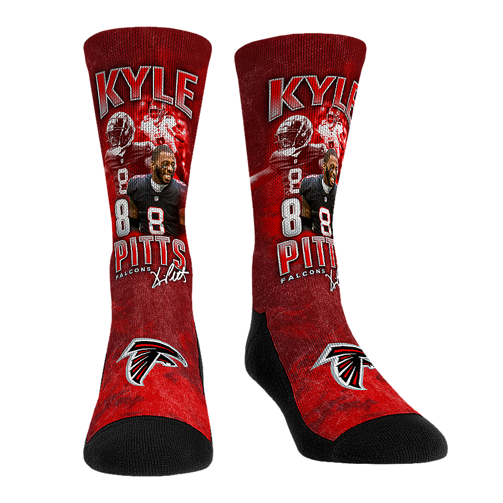 Kyle Pitts - Atlanta Falcons  - Retro Photo