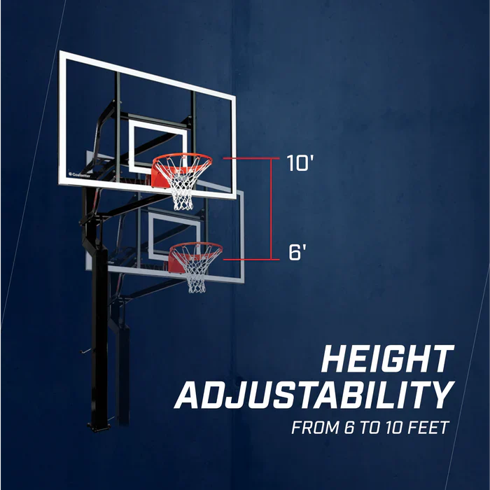 Goalsetter MVP 72" In Ground Basketball Hoop