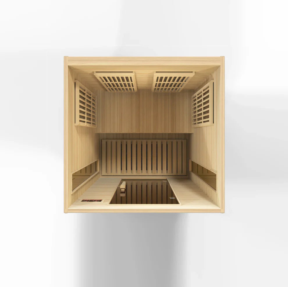 Maxxus "Toulose" 2 Person EMF FAR IR Sauna (MX-K206-01)