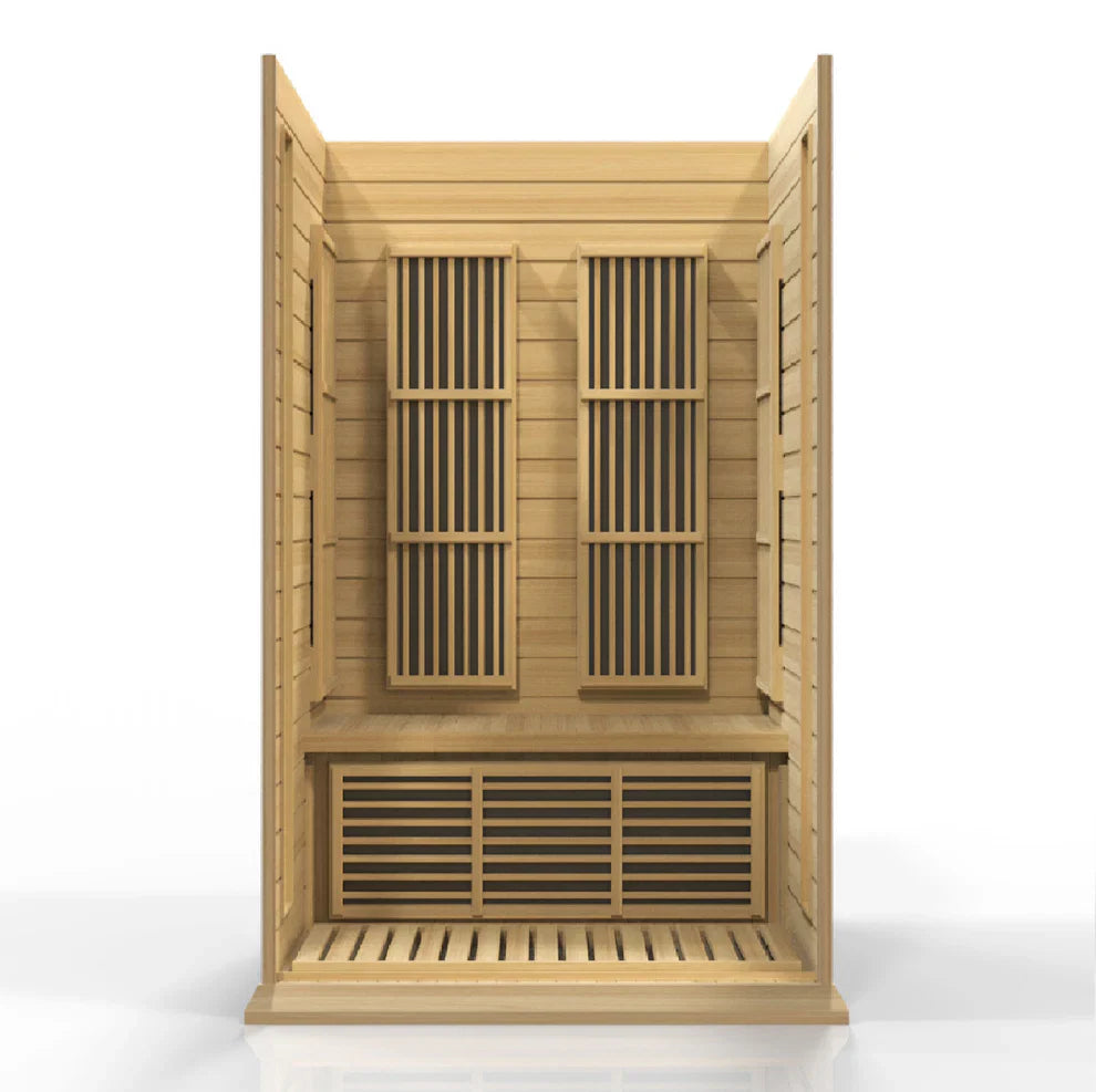 Maxxus "Toulose" 2 Person EMF FAR IR Sauna (MX-K206-01)