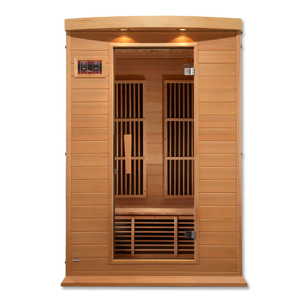 Maxxus "Toulose" 2 Person EMF FAR IR Sauna (MX-K206-01)