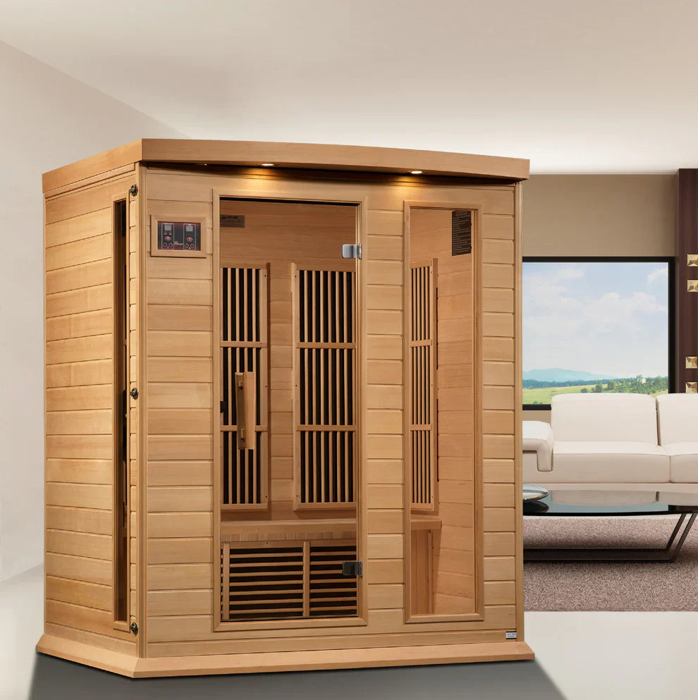 Maxxus "Montilemar" 3 Person Near Zero EMF FAR IR Sauna