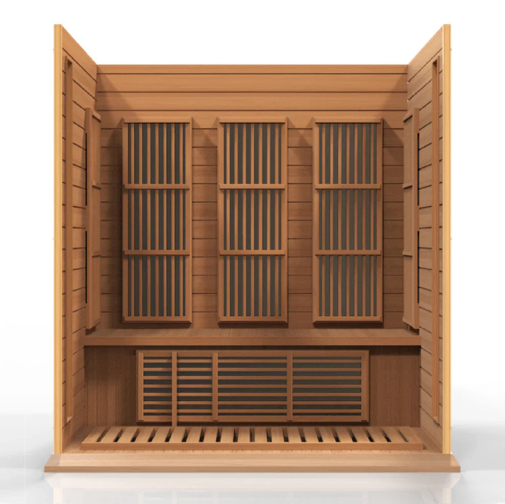 Maxxus "Montilemar" 3 Person Near Zero EMF FAR IR Sauna