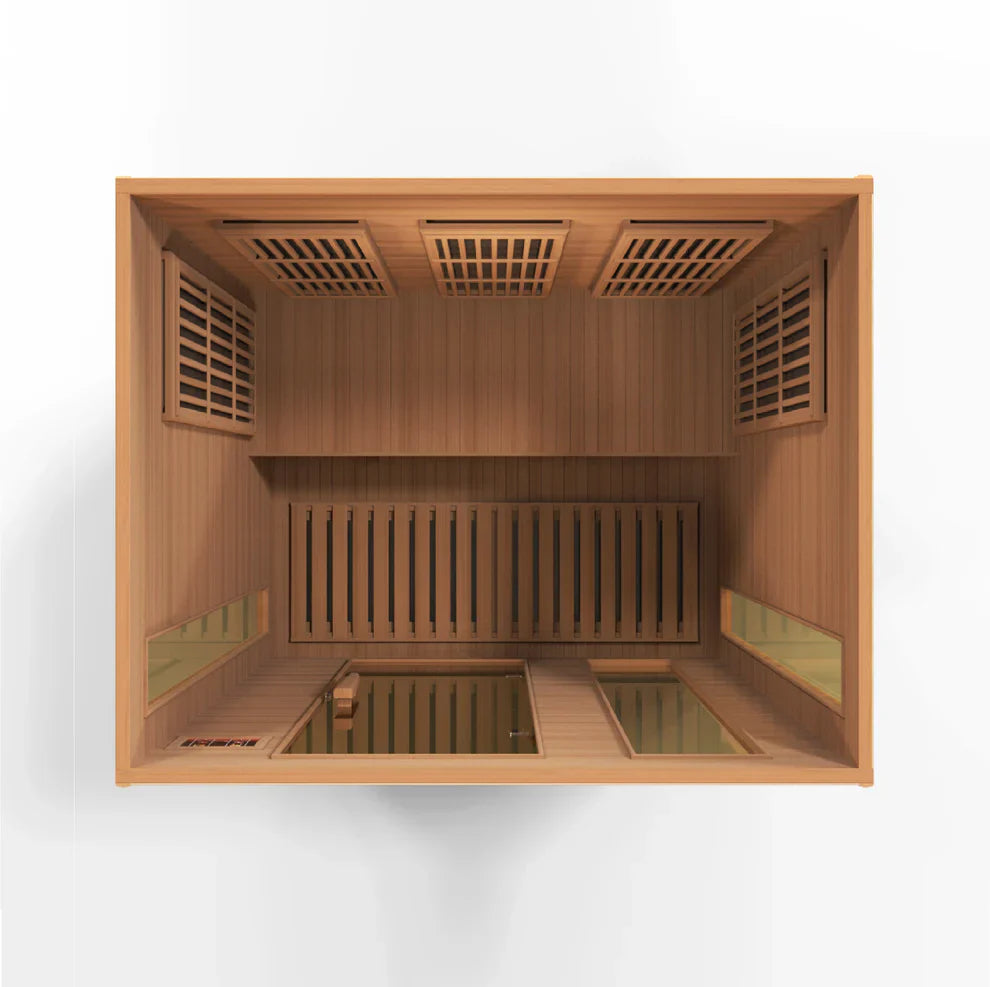 Maxxus "Montilemar" 3 Person Near Zero EMF FAR IR Sauna