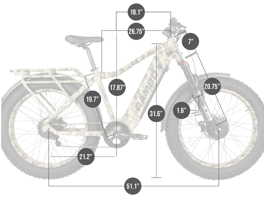 Rambo Megatron 4.0 All-Wheel Drive Electric Bike