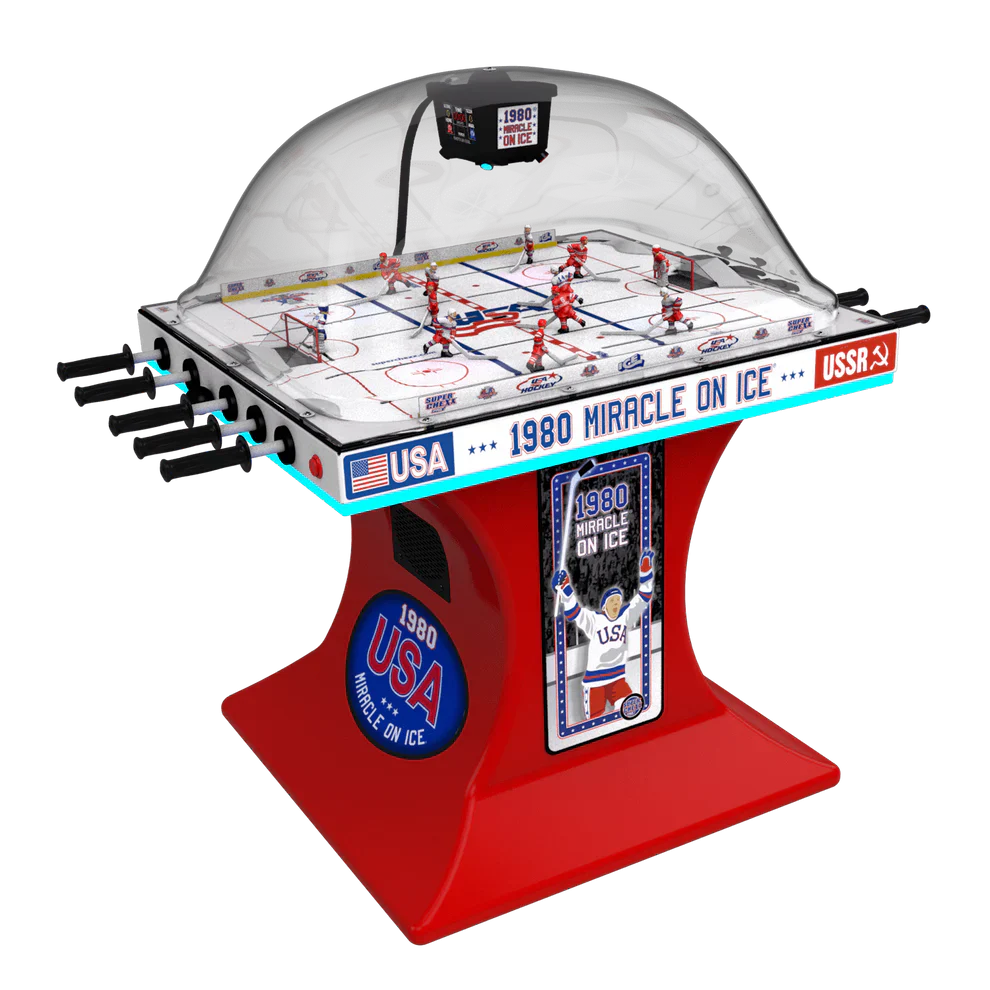 Licensed "Miracle on Ice™ Super Chexx PRO® Bubble Hockey Table