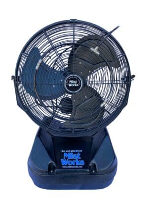 Mist Works Portable High Pressure 18″ Mister Commercial Fan