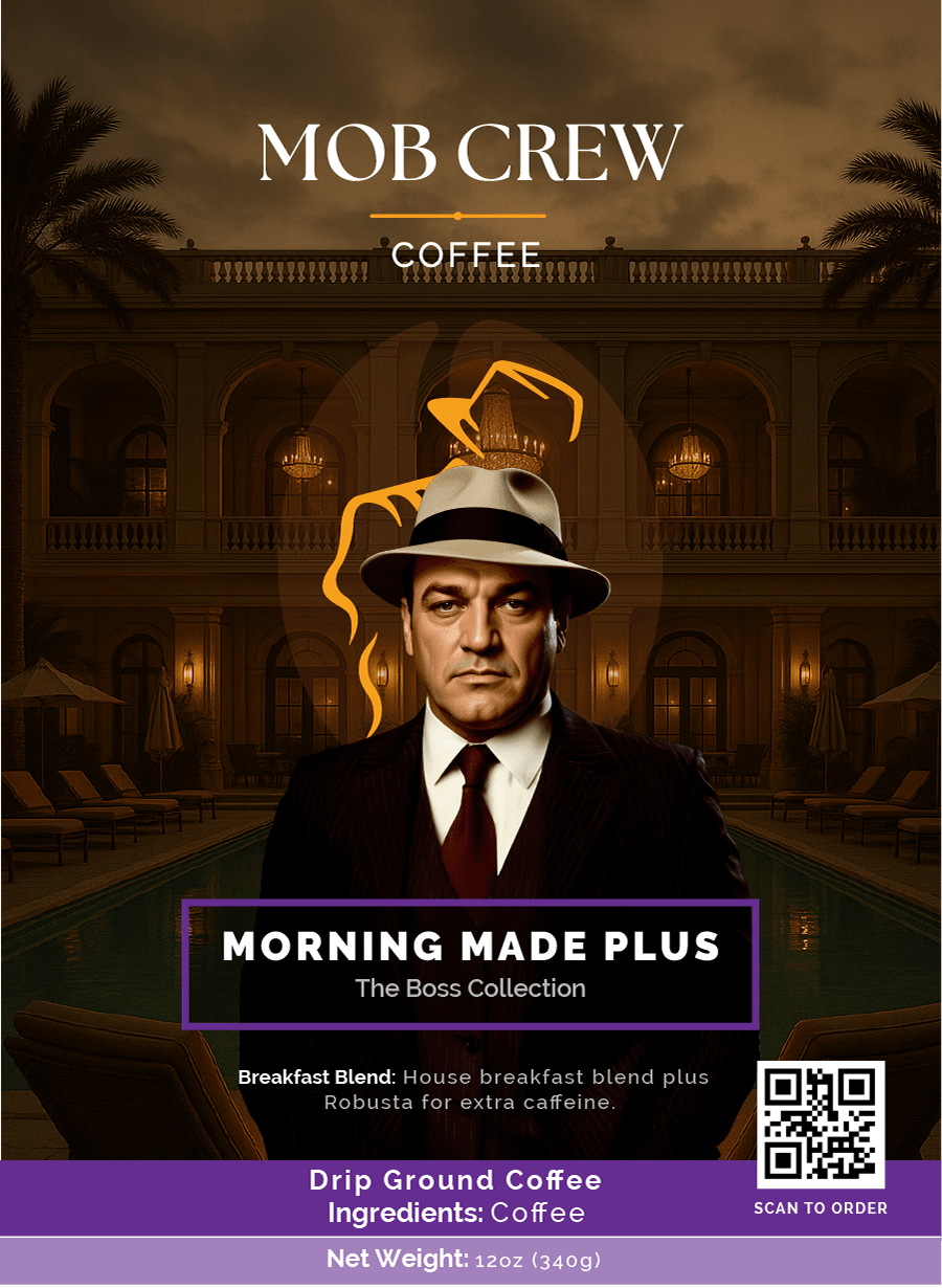 Morning Made Plus: High Caffeine Breakfast Blend - 12oz Extra Kickstart to Your Day
