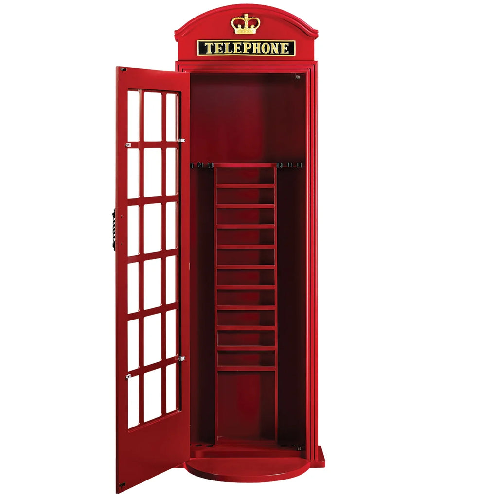 RAM Gameroom OLD ENGLISH Telephone Booth Cue Holder