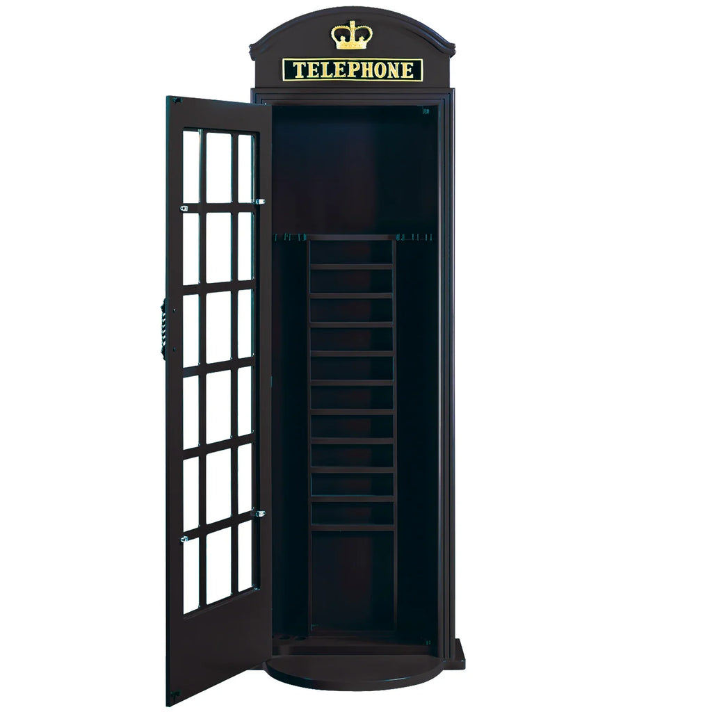 RAM Gameroom OLD ENGLISH Telephone Booth Cue Holder