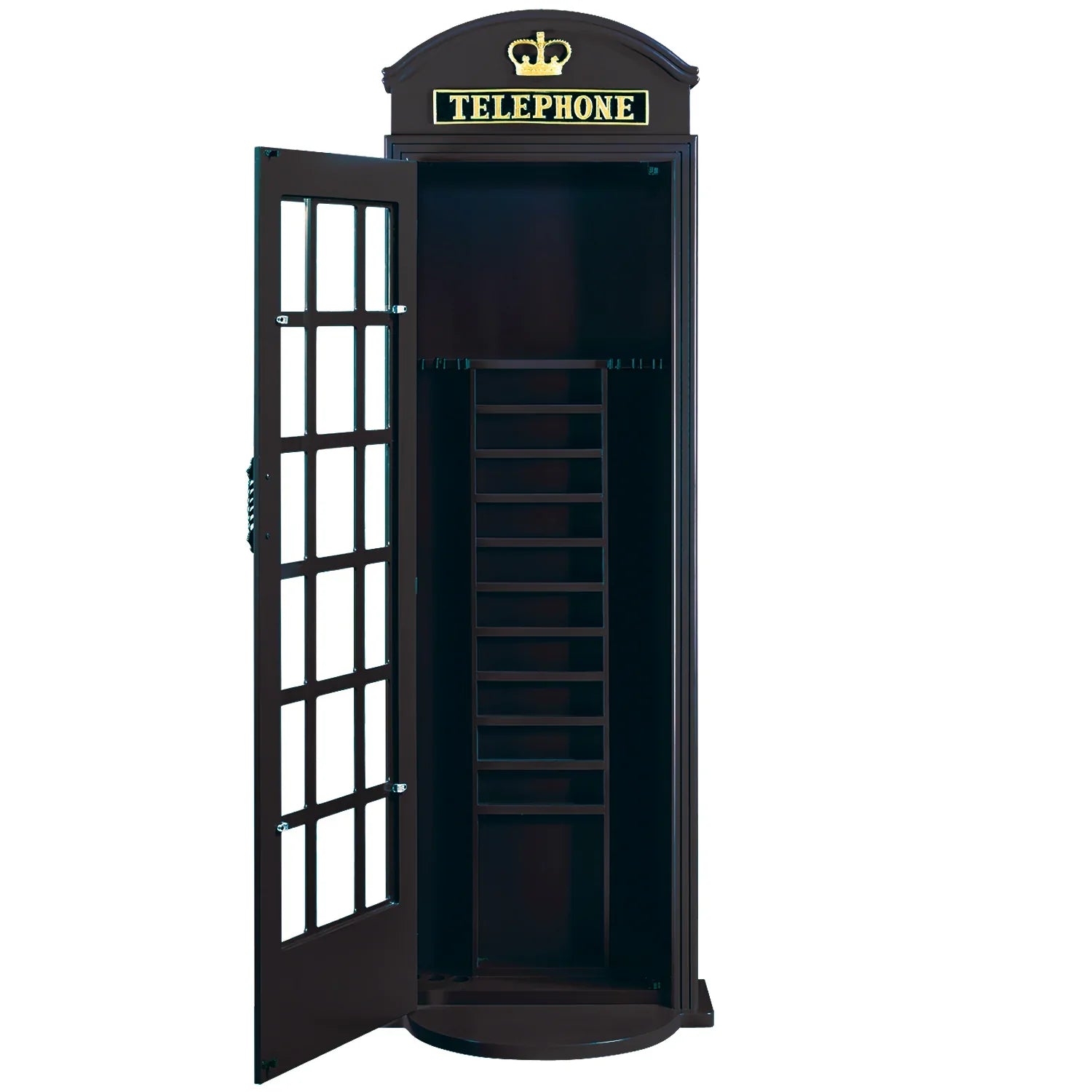 RAM Gameroom OLD ENGLISH Telephone Booth Cue Holder