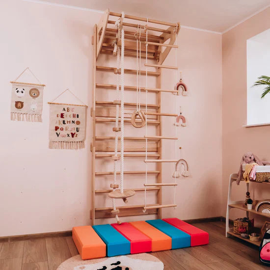 Swedish Ladder Gym by Wood and Hearts