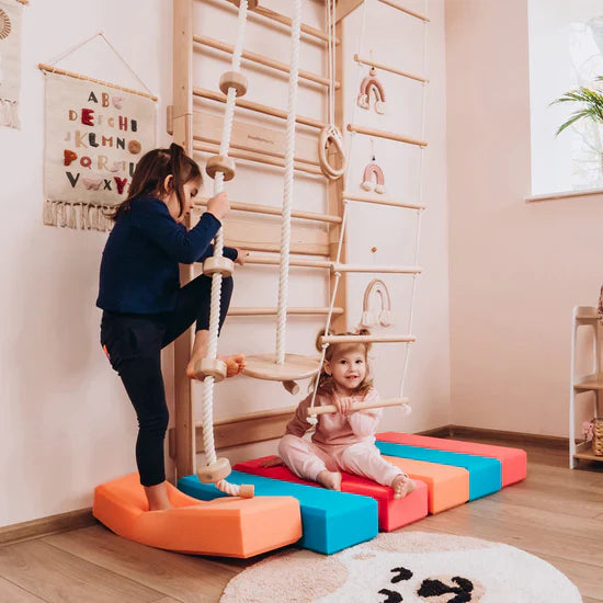 Swedish Ladder Gym by Wood and Hearts