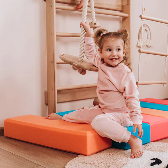 Swedish Ladder Gym by Wood and Hearts