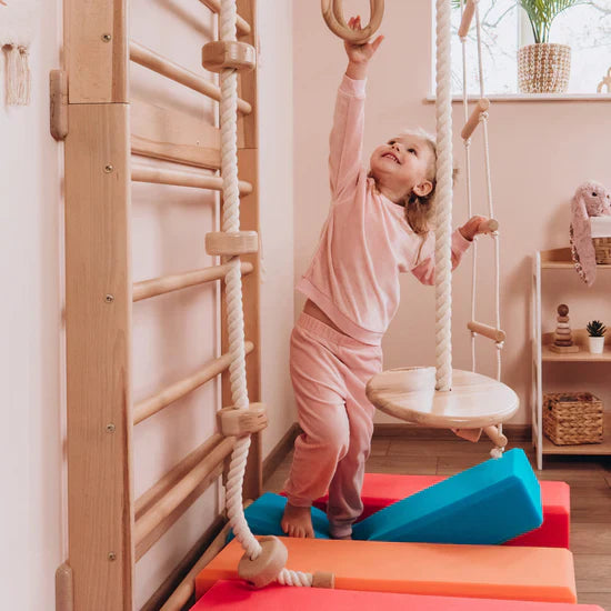 Swedish Ladder Gym by Wood and Hearts