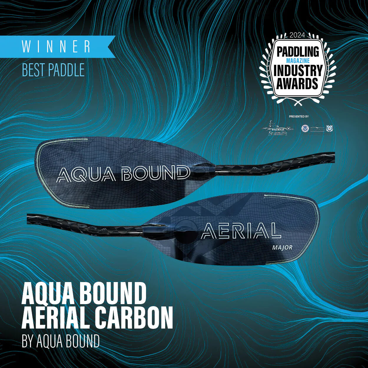 Aerial Carbon 2-Piece Versa-Lok Crank Shaft Kayak Paddle