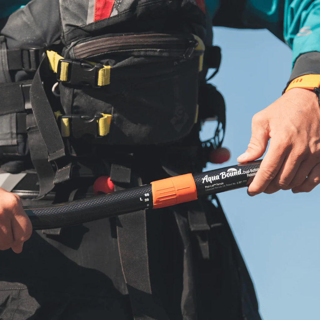 Whiskey Carbon 2-Piece Bent Shaft Kayak Paddle
