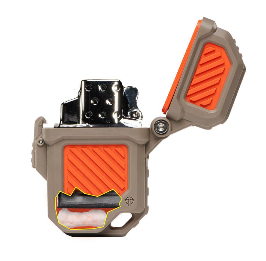Thyrm PyroVault 2.0 | Sealed to Stop Fuel Evaporation | All-Weather EDC Fire Source