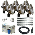 Hydro Mist DIY 6-18" Stainless Steel Fan Mist Package with Pro 75 Pump