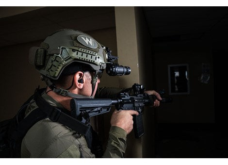 Team Wendy Rifletech | Stops AK-47 & AR-15 Rounds | NIJ III Helmet with No-Hole Design